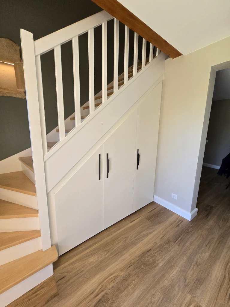 Placards sous escalier — vue 43
