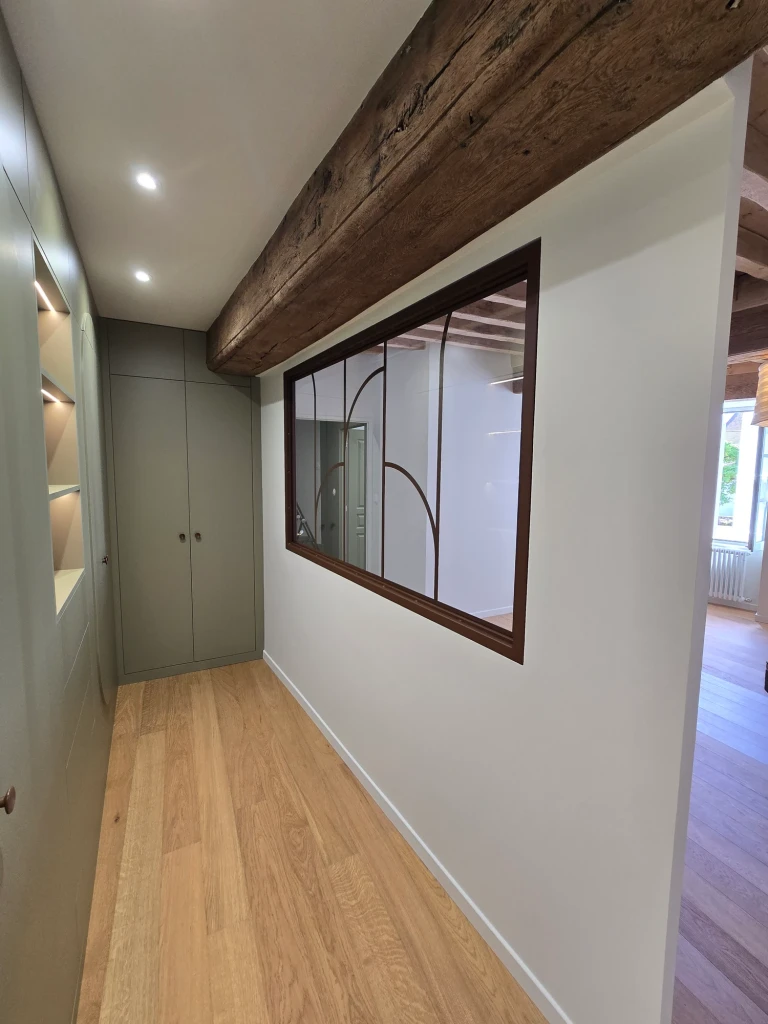 Rangements verts et façades arrondies — vue 53