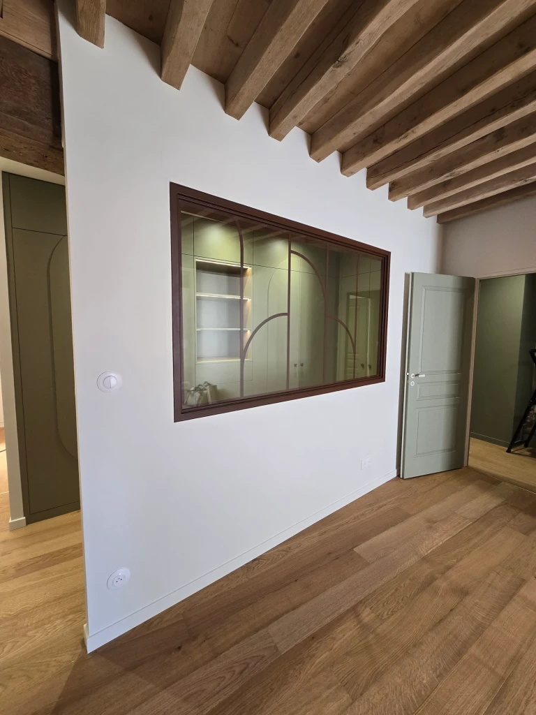 Rangements verts et façades arrondies — vue 54