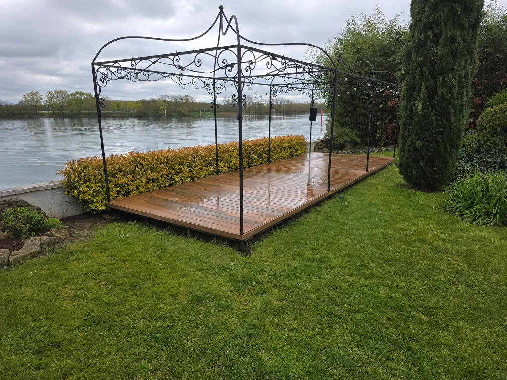 Terrasse en bois — vue 35