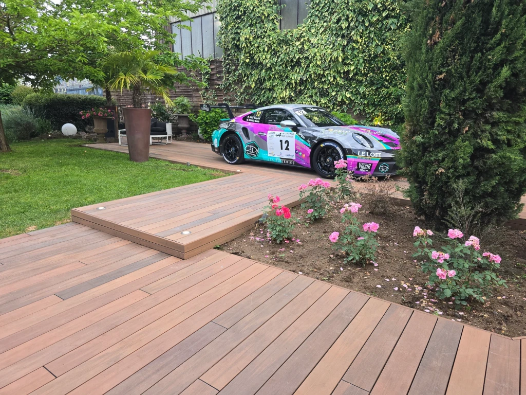 Terrasse en bois — vue 40